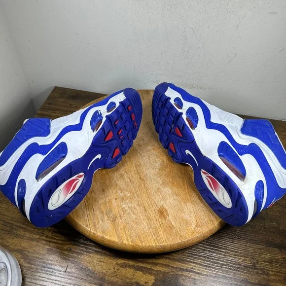 Nike Air Griffey Max 1 USA White Blue Red Basketball Shoes Size 7 DX3723-100